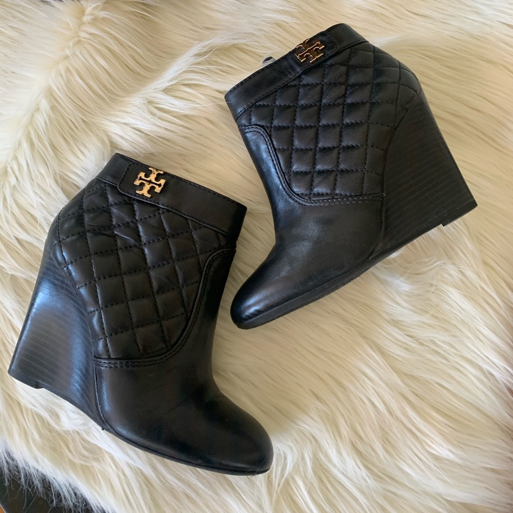 Tory Burch Quilted Boots / Booties